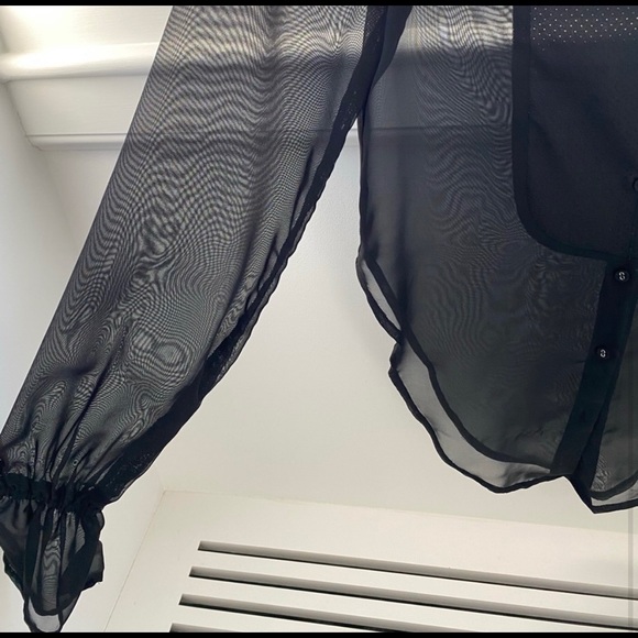 One Teaspoon Sheer Blouse XS - Picture 2 of 4